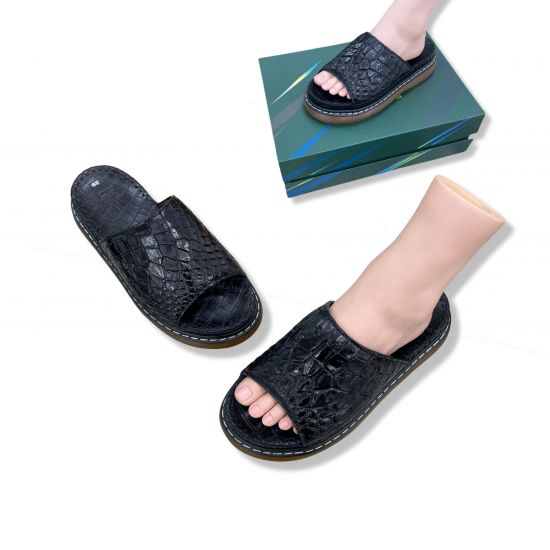 Dép Doctor Da Trơn Cá Sấu D- 03