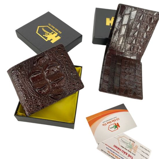 Ví 2 Mặt Gù Cá Sấu Lớn - VG-02 