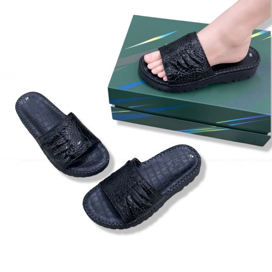 Dép Bàn Tay Da Cá Sấu mã C-02