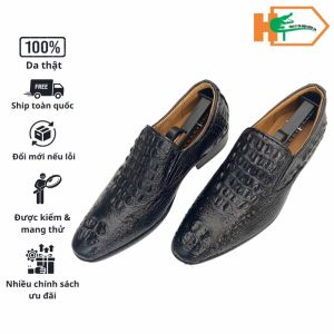 Giày Tây Gù Cá Sấu- TG01